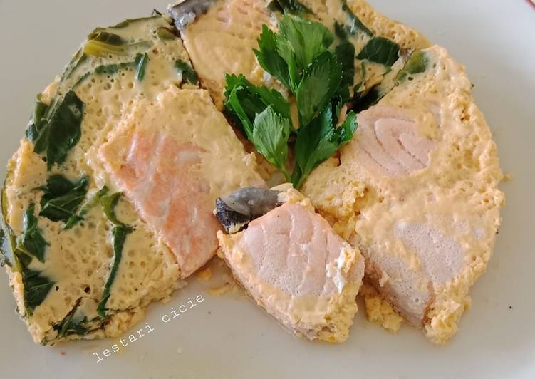 Cara membuat Tim Salmon telur Sederhana Untuk Jualan