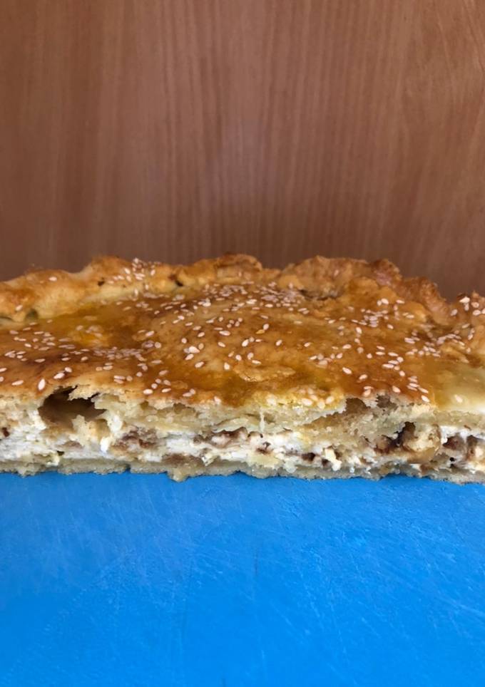 Швидкий цибулевий пиріг