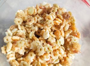 Hình của món Nui sao chiên giòn.