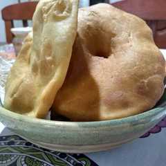 Una foto de Torta fritas delicia!!🥰