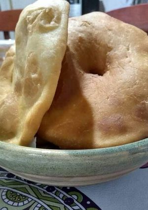 Una foto de Torta fritas delicia!!🥰