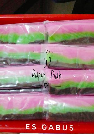 Foto resep Es Gabus / Es Pelangi