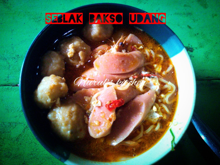 Bagaimana Menyiapkan Seblak mie merapi bakso udang yang Sempurna