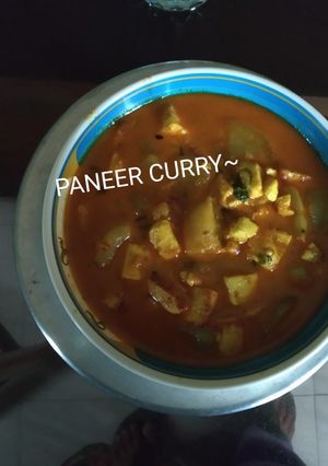 A picture of PANEER RECIPE..(PANEER MASALA GRAVY).