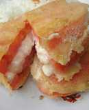 Sandwich tibio de tomate