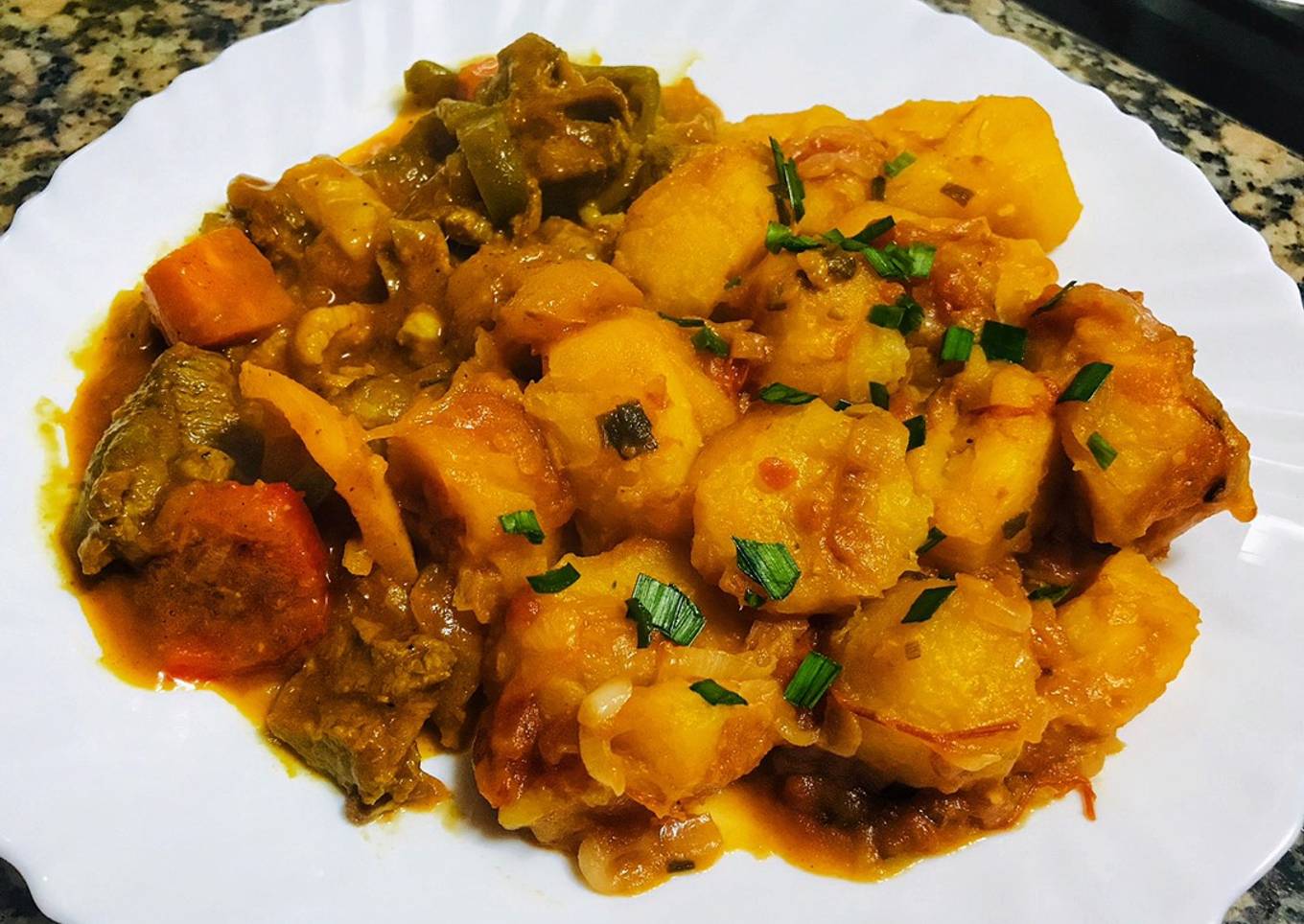 Ndizi ya kisii (banana stew)