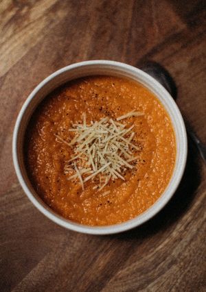 A picture of Butternut Squash Soup.