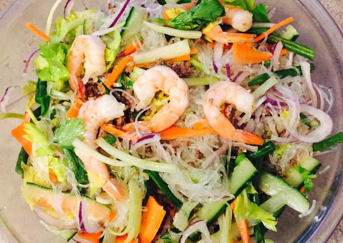 Recipe of Super Quick Homemade Thai Seafood Salad