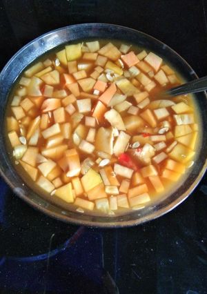 Foto resep Rujak cemplung
