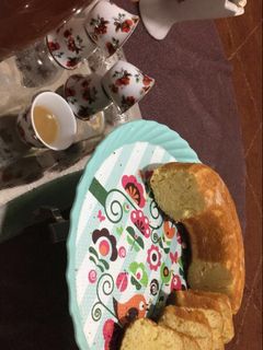 صورة لوصفة كيكه الشاي الهشه بطريقة ساره العنزي