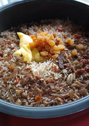 Foto resep Nasi Kebuli Bumbu Instan