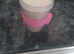 Una foto de Platanito con leche