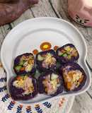 桔薯魚泥🍊納豆紫壽司