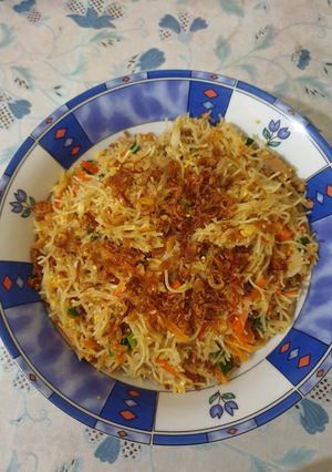 Foto resep Bihun goreng simple
