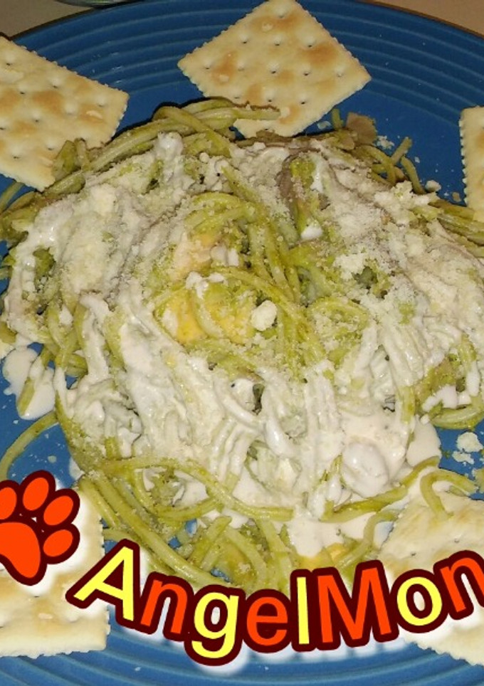 Una foto de 🍝Espagueti Verde🍝