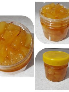 عکسی از دستور مربای سیب🍎