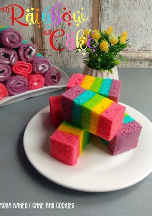 Foto resep Rainbow cake