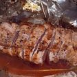 Solomillo jugoso a la barbacoa