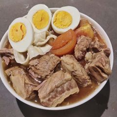 A picture of Beef Noodle.