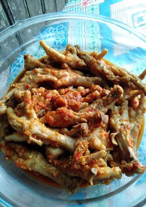 Foto resep Ceker pedas jontor