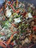 Chop suey con repollo