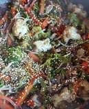 Chop suey con repollo