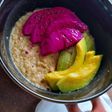 Bubur oat dan buah