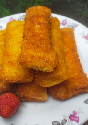 Foto resep Roti Goreng Vla Coklat