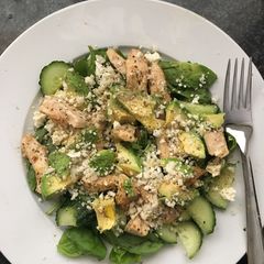 A picture of Healthy Chicken and Spinach Salad.