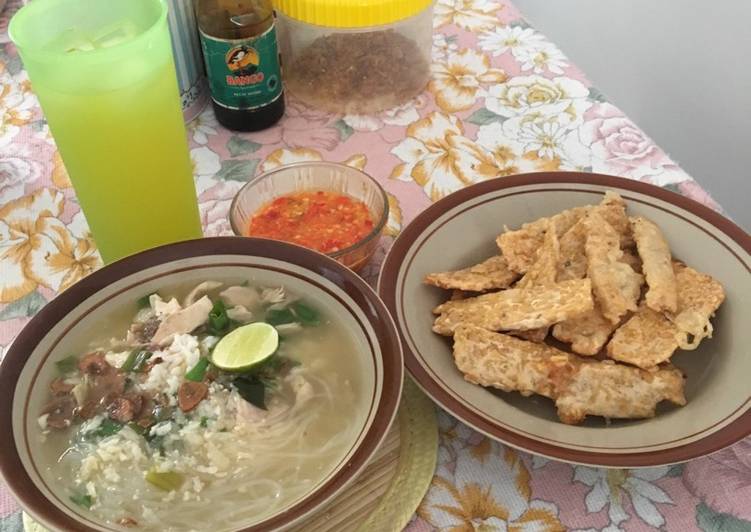 Soto semarang + sambal soto pedas