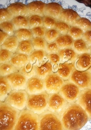 صورة لوصفة خلية النحل المحشية بالجبنة
