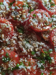 Una foto de Tomate aliñado