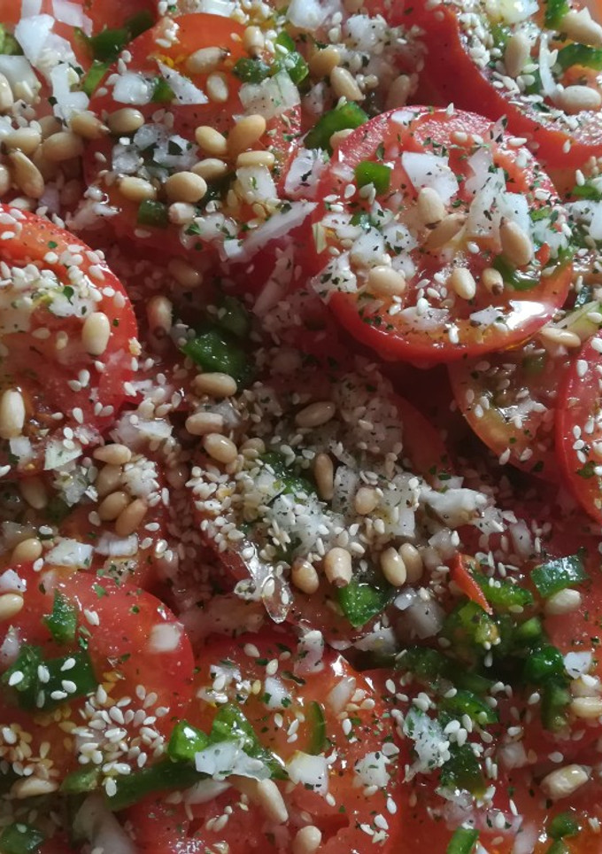 Una foto de Tomate aliñado