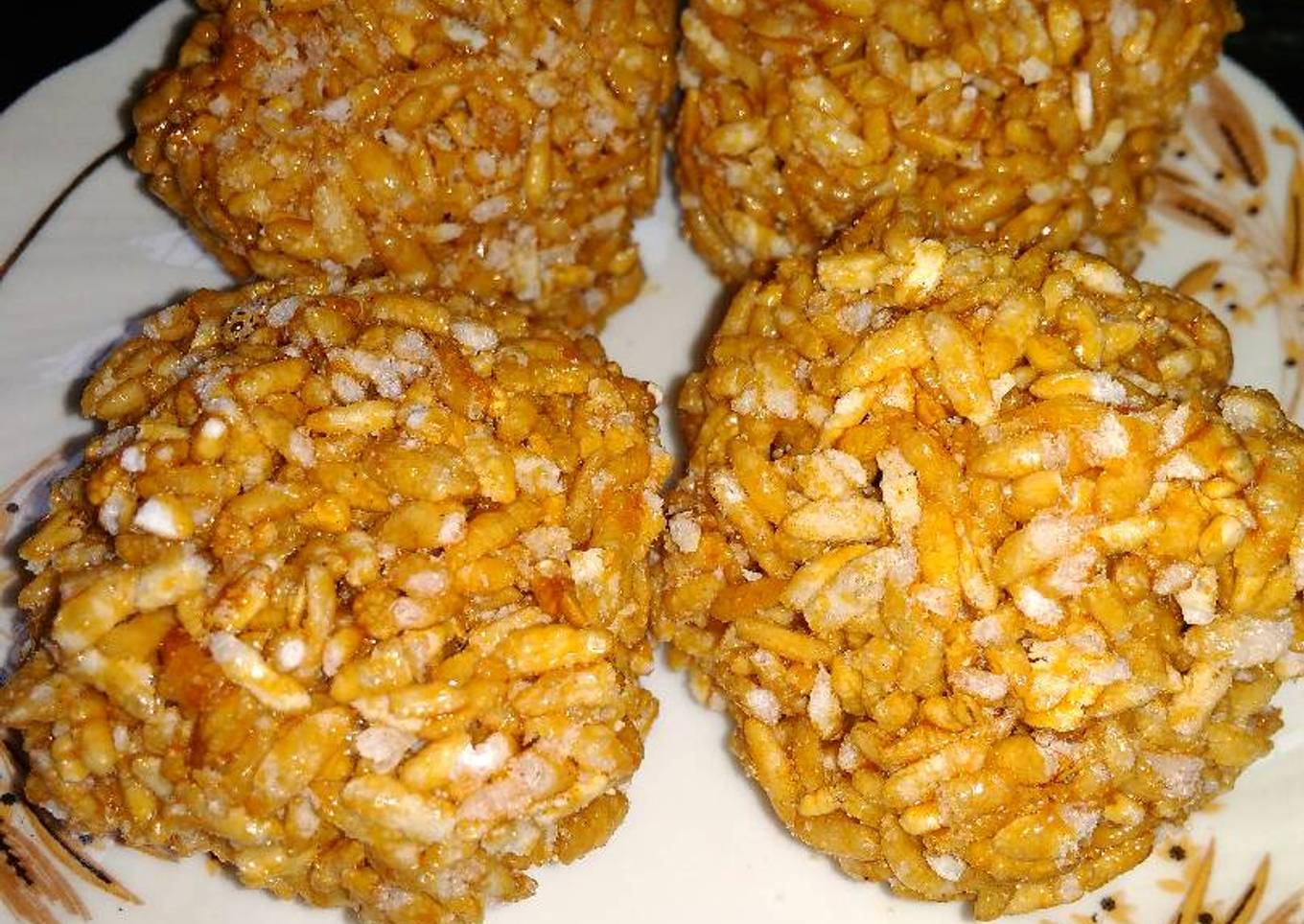 Chura ball / Flatten rice ball