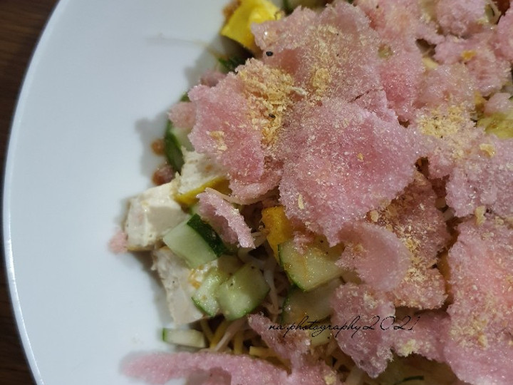 Cara Gampang Menyiapkan Rujak Mi Palembang, Menggugah Selera