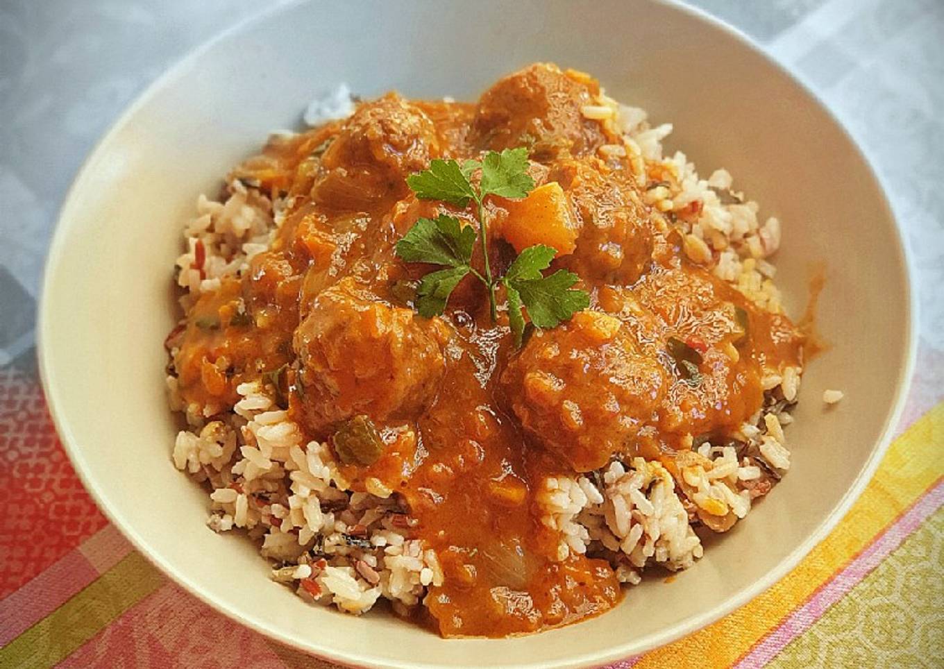 Albóndigas con tomate 'a mi manera'