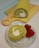Bánh cuộn matcha kem mascarpone