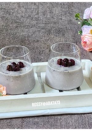 Foto resep Blueberry Panna Cotta