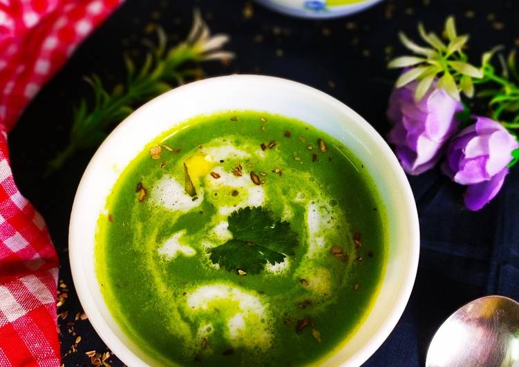 Recipe of Ultimate Cream of Spinach Soup