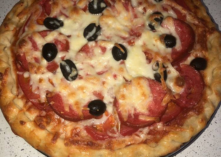 Recipe of Homemade Pizza