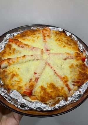 Hình của món Pizza hải sản.