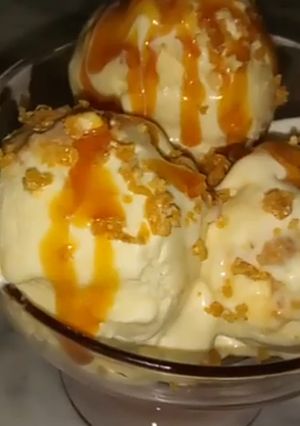 A picture of Butter Scotch Icecream#Eid Special.