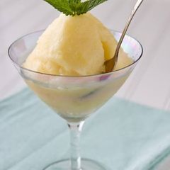 A picture of 2 ingredient Pineapple sorbet.