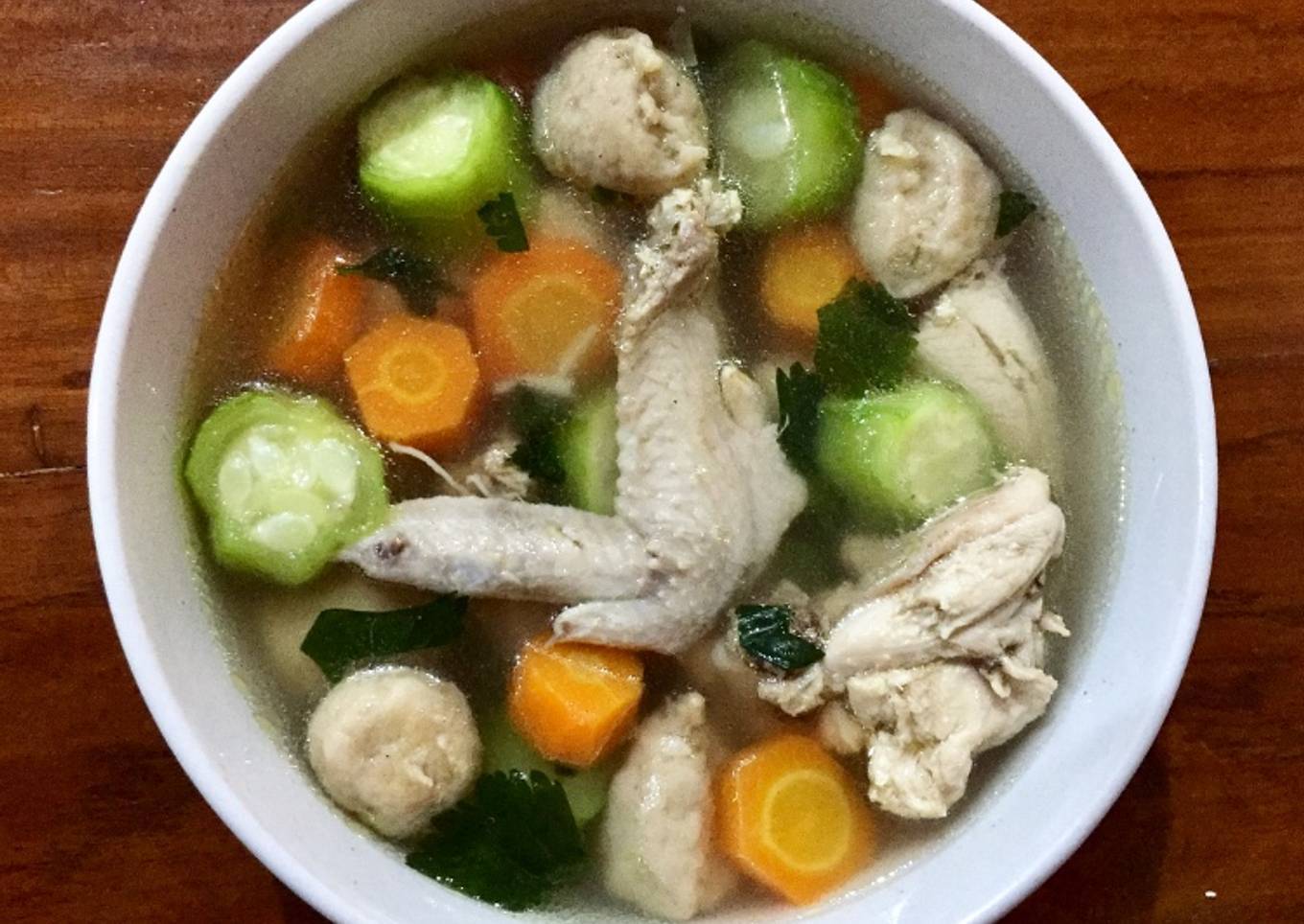 Sup Oyong Ayam
