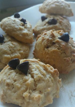 Una foto de Biscuits y galletas de avena con chocolate