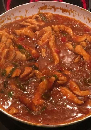 Una foto de Fajitas de pollo