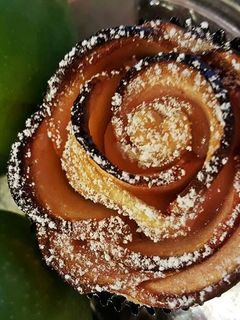 Una foto de Flor de Hojaldre con Manzana