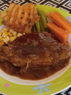 Foto resep Beef Steak with Brown Sauce
