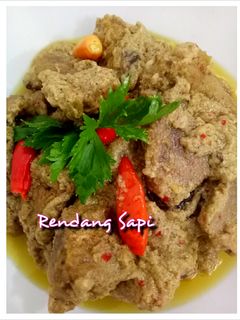 Foto resep Rendang Sapi