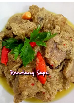 Foto resep Rendang Sapi